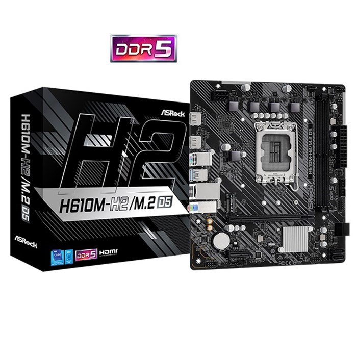 مادربرد ازراک H610M-H2/M.2 DDR5